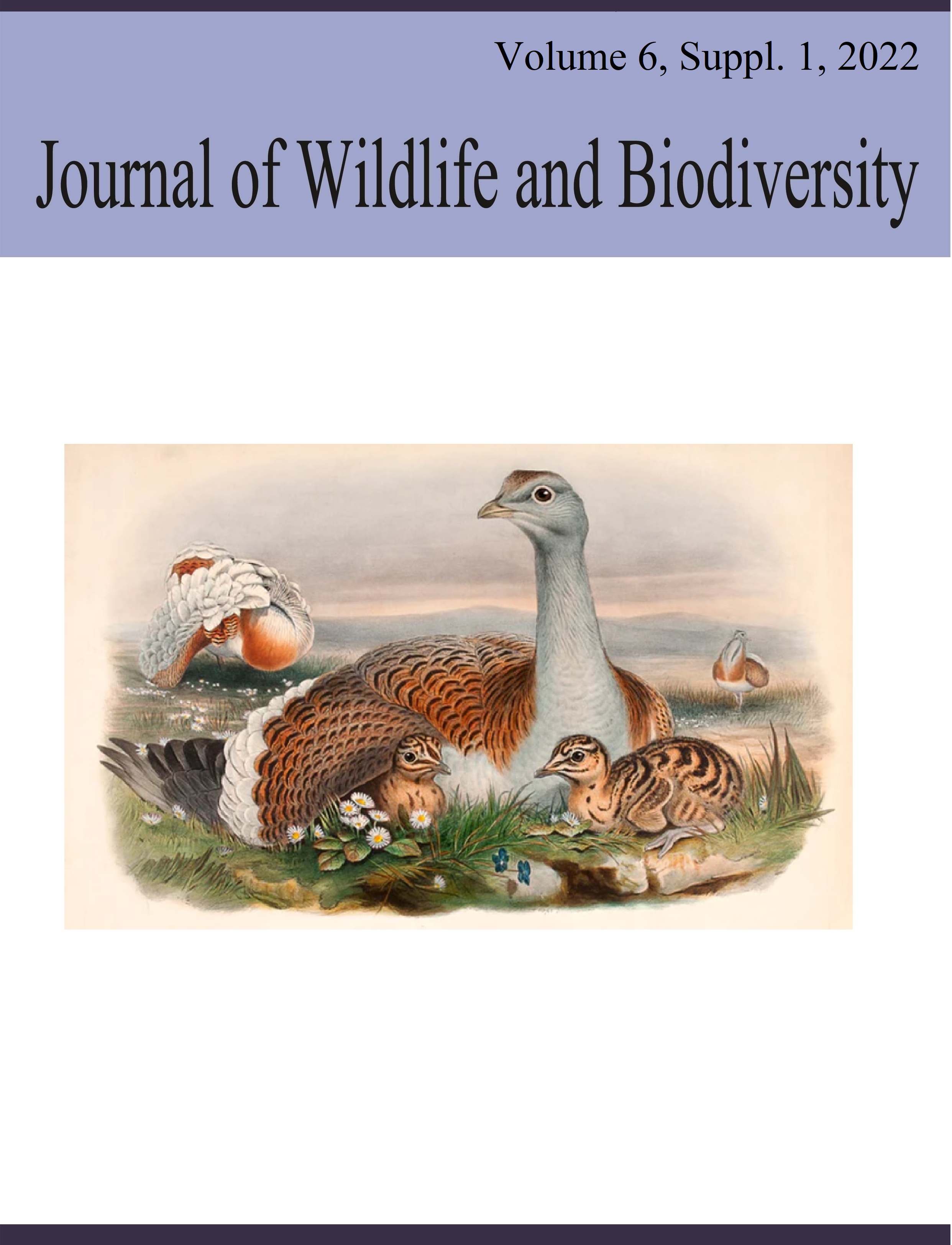 					View Vol. 6 No. Suppl. 1 (2022): Journal of Wildlife and Biodiversity
				