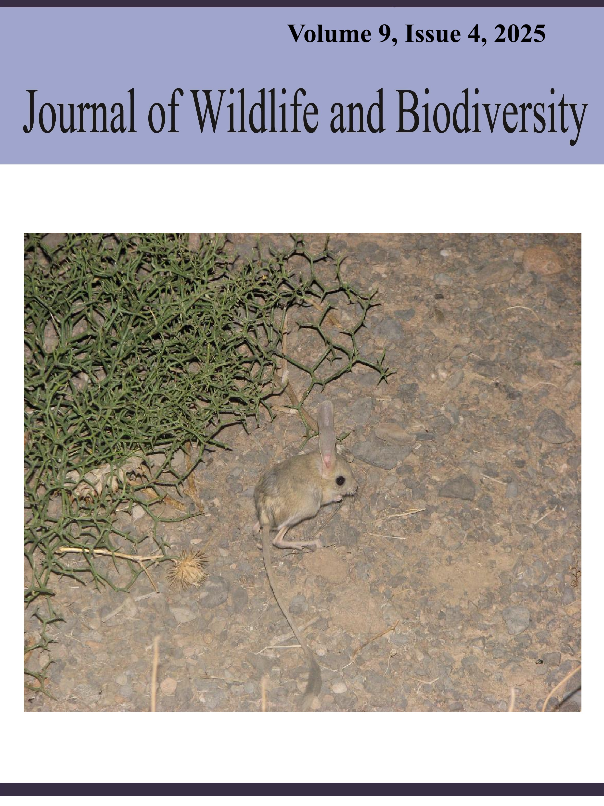 					View Vol. 9 No. 4 (2025): Journal of Wildlife and Biodiversity
				